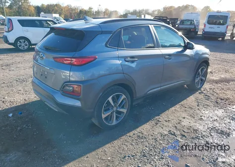 2021 Hyundai Kona Ultimate from USA, damaged, VIN KM8K53A5XMU663155